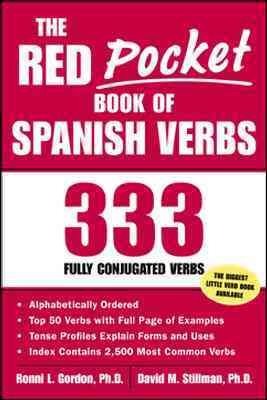 Seller image for Red Pocket Book of Spanish Verbs : 333 Fully Conjugated Verbs for sale by GreatBookPrices