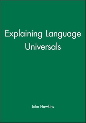 Immagine del venditore per Explaining Language Universals venduto da GreatBookPrices