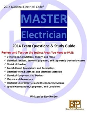 Imagen del vendedor de 2014 Master Electrician Exam Questions and Study Guide a la venta por GreatBookPrices