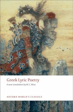 Seller image for Greek Lyric Poetry for sale by GreatBookPrices