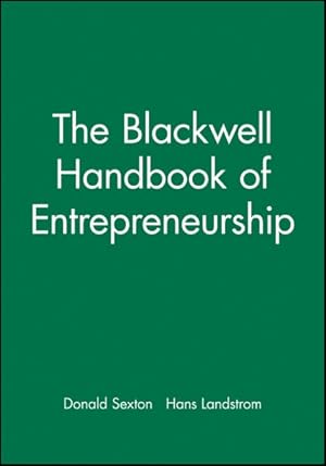 Seller image for Blackwell Handbook of Entrepreneurship for sale by GreatBookPrices