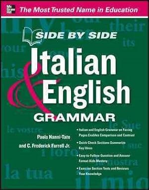 Seller image for Side by Side Italian & English Grammar for sale by GreatBookPrices