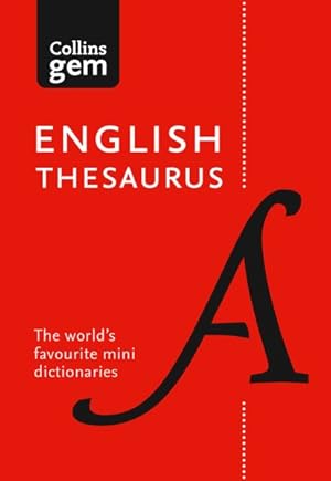 Seller image for English Gem Thesaurus : The World's Favourite Mini Thesaurus for sale by GreatBookPrices