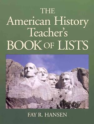Seller image for American History Teacher's Book of Lists for sale by GreatBookPrices