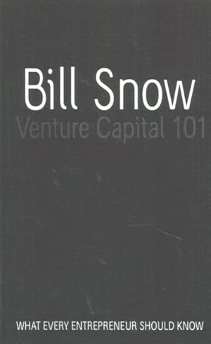 Immagine del venditore per Venture Capital 101 venduto da GreatBookPrices