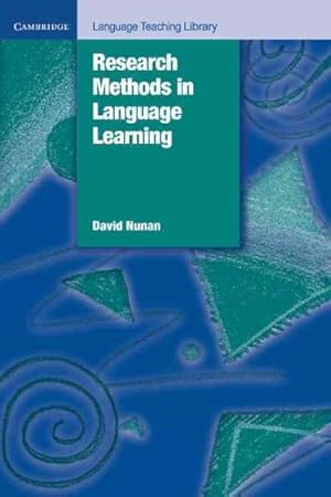 Seller image for Research Methods in Language Learning for sale by GreatBookPrices