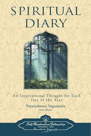Imagen del vendedor de Spiritual Diary : An Inspirational Thought for Each Day of the Year a la venta por GreatBookPrices
