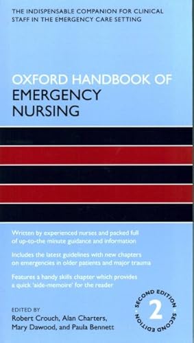 Bild des Verkufers fr Oxford Handbook of Emergency Nursing zum Verkauf von GreatBookPrices