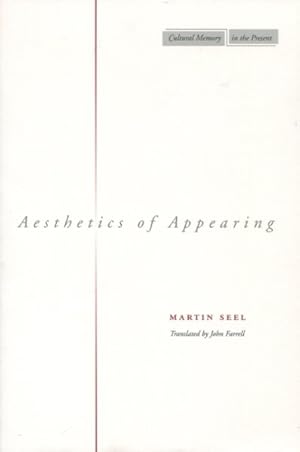 Seller image for Aesthetics Of Appearing for sale by GreatBookPrices