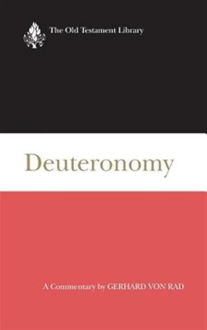 Bild des Verkufers fr Deuteronomy : A Commentary zum Verkauf von GreatBookPrices