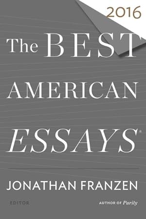 Imagen del vendedor de Best American Essays 2016 a la venta por GreatBookPrices