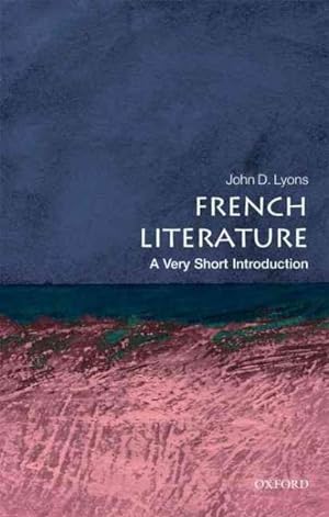 Imagen del vendedor de French Literature : A Very Short Introduction a la venta por GreatBookPrices
