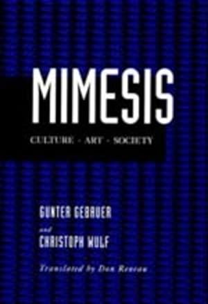 Seller image for Mimesis : Culture-Art-Society for sale by GreatBookPrices