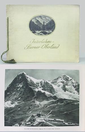 Bild des Verkufers fr Interlaken - Berner-Oberland. zum Verkauf von Antiquariat An der Rott Oswald Eigl