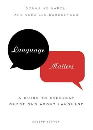 Seller image for Language Matters : A Guide to Everyday Questions About Language for sale by GreatBookPrices