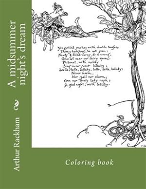 Imagen del vendedor de Midsummer Night's Dream : Coloring Book a la venta por GreatBookPrices