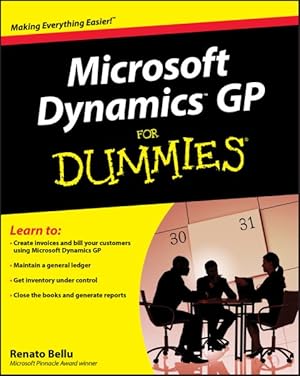 Imagen del vendedor de Microsoft Dynamics GP For Dummies a la venta por GreatBookPrices