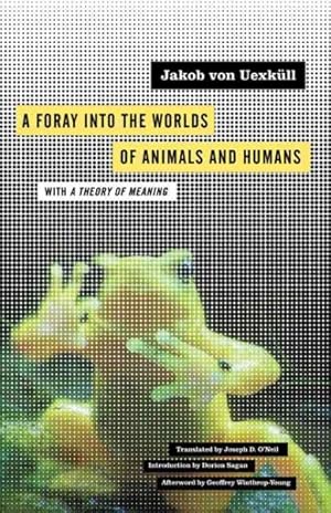 Seller image for Foray into the Worlds of Animals and Humans : With a Theory of Meaning for sale by GreatBookPrices