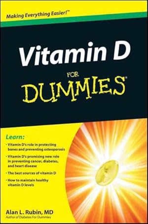 Immagine del venditore per Vitamin D for Dummies venduto da GreatBookPrices