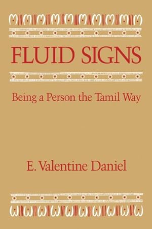 Seller image for Fluid Signs : Being a Person the Tamil Way for sale by GreatBookPrices