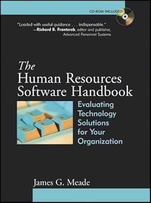 Imagen del vendedor de Human Resources Software Handbook : Evaluating Technology Solutions for Your Organization a la venta por GreatBookPrices