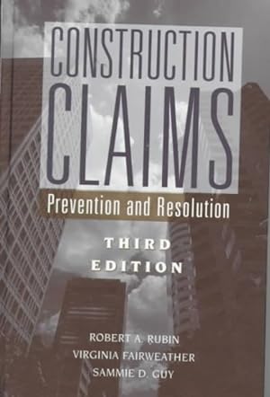 Immagine del venditore per Construction Claims : Prevention and Resolution venduto da GreatBookPrices
