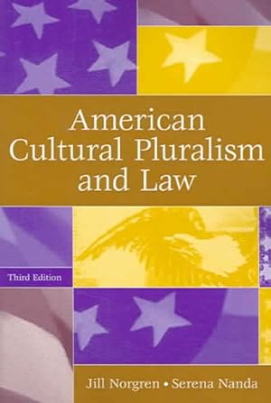 Immagine del venditore per American Cultural Pluralism And Law venduto da GreatBookPrices