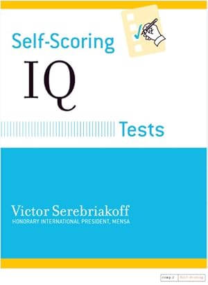 Bild des Verkufers fr Self-Scoring IQ Tests zum Verkauf von GreatBookPrices