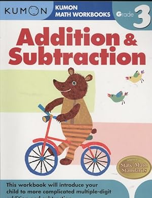 Seller image for Kumon, Addition & Subtraction : Grade 3 for sale by GreatBookPrices