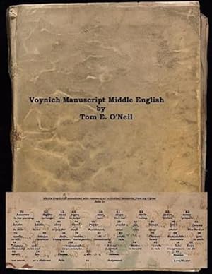 Imagen del vendedor de Voynich Manuscript Middle English : Voynich Cipher a la venta por GreatBookPrices