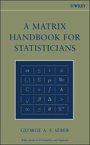 Seller image for Matrix Handbook for Statisticians for sale by GreatBookPrices