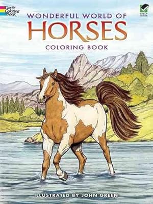 Imagen del vendedor de Wonderful World of Horses Coloring Book a la venta por GreatBookPrices