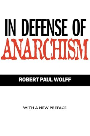 Seller image for In Defense of Anarchism for sale by GreatBookPrices
