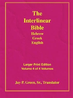 Seller image for Holy Bible : King James Version, Interlinear Hebrew Greek English Bible for sale by GreatBookPrices