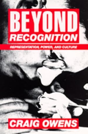 Imagen del vendedor de Beyond Recognition : Representation, Power, and Culture a la venta por GreatBookPrices