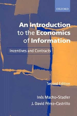 Immagine del venditore per Introduction to the Economics of Information : Incentives and Contracts venduto da GreatBookPrices