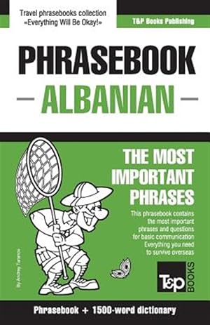 Image du vendeur pour English-Albanian Phrasebook and 1500-Word Dictionary mis en vente par GreatBookPrices