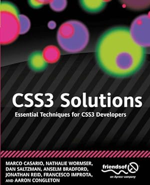 Seller image for CSS3 Solutions : Essential Techniques for CSS3 Developers for sale by GreatBookPrices