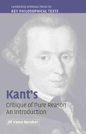 Immagine del venditore per Kant's Critique of Pure Reason : An Introduction venduto da GreatBookPrices