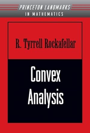 Immagine del venditore per Convex Analysis venduto da GreatBookPrices