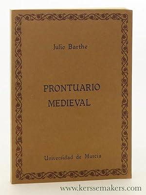 Bild des Verkufers fr Prontuario Medieval. zum Verkauf von Emile Kerssemakers ILAB