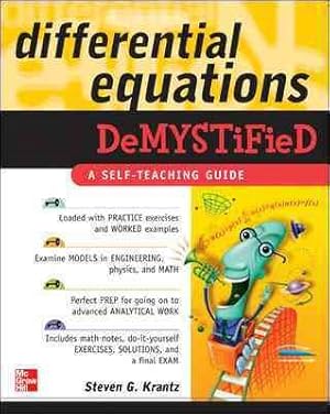 Seller image for Differential Equations Demystified for sale by GreatBookPrices