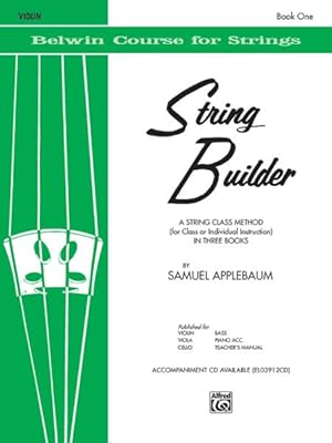 Imagen del vendedor de Belwin String Builder : Violin, Book I a la venta por GreatBookPrices