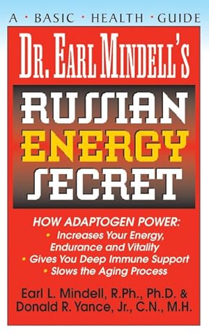 Imagen del vendedor de Dr. Earl Mindell's Russian Energy Secret a la venta por GreatBookPrices
