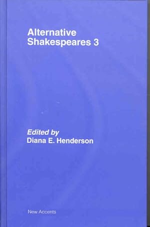 Immagine del venditore per Alternative Shakespeares 3 venduto da GreatBookPrices