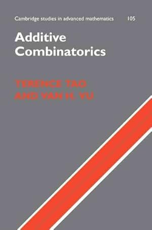 Imagen del vendedor de Additive Combinatorics a la venta por GreatBookPrices