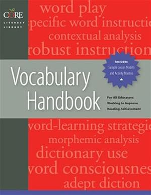 Imagen del vendedor de Vocabulary Handbook a la venta por GreatBookPrices