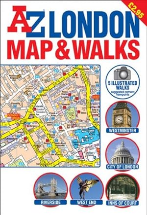 Seller image for A-Z LONDON MAP AND WALKS 2ND Edition for sale by GreatBookPrices