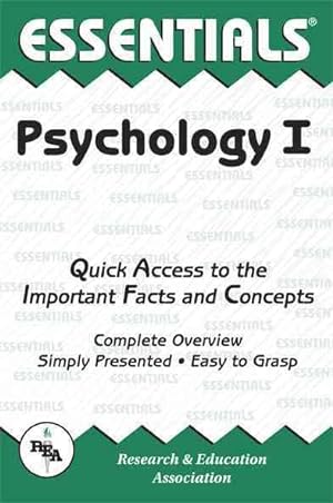 Immagine del venditore per Psychology I Essentials venduto da GreatBookPrices
