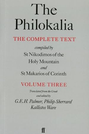 Image du vendeur pour Philokalia mis en vente par GreatBookPrices